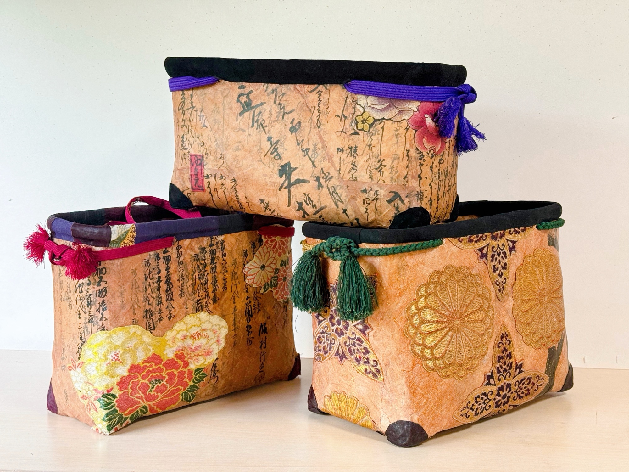 一閑張りバッグ | アトリエ・サリ―